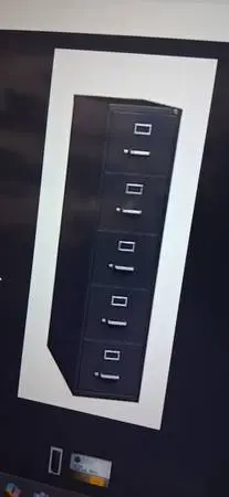 Brand new 5 drawer filling cabinet