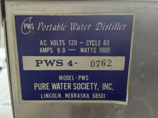 Commercial portable Water distiller machine