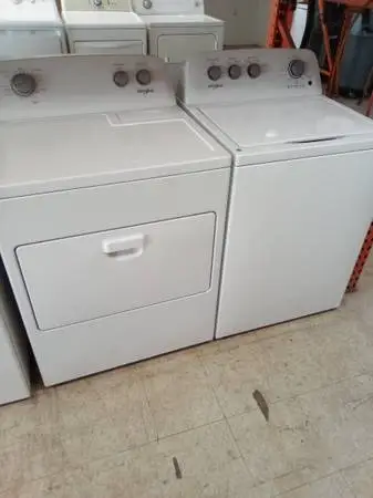Whirlpool Washer Dryer Set Like New