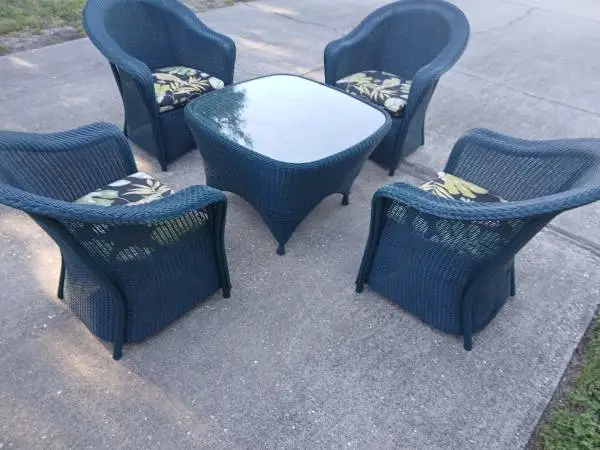 LLOYD FLANDERS / LLOYD LOOM OUTDOOR/INDOOR SET