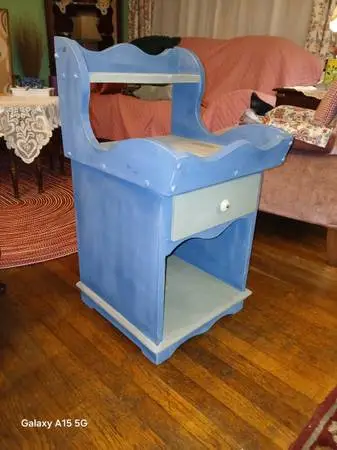 Small Cottage Nightstand or Wash Stand