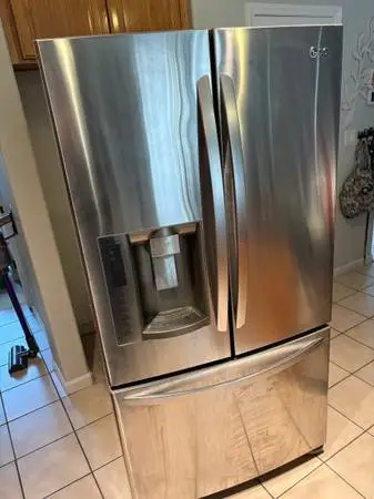 Stainless steel LG refrigerator will deliver and install