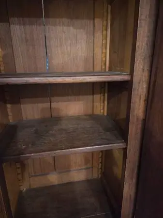 Solid wood hutch