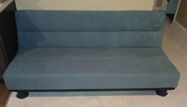 Futon- 39 x 70 Gray Fabric