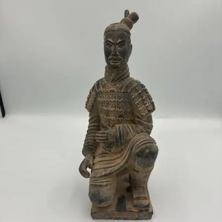 Asian Kneeling Archer Warrior - 4X4X10H