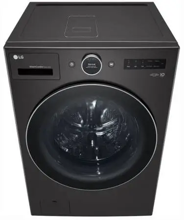 LG 27 Inch Smart Front Load 5.0 Cu. Ft. Washer/Dryer Combo Blk/St New