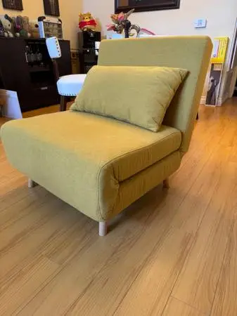 Pair of Convertible Sleeper Chairs - Excellent Condition