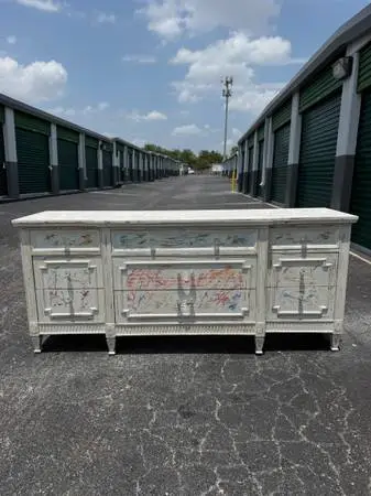 Mid century Distressed, Shabby Chic . by Dixie .