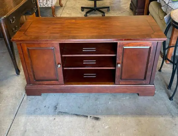Wooden tv stand/storage cabinet