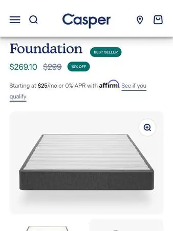 Twin size box spring - can DELIVER almost anywhere for $20 extra