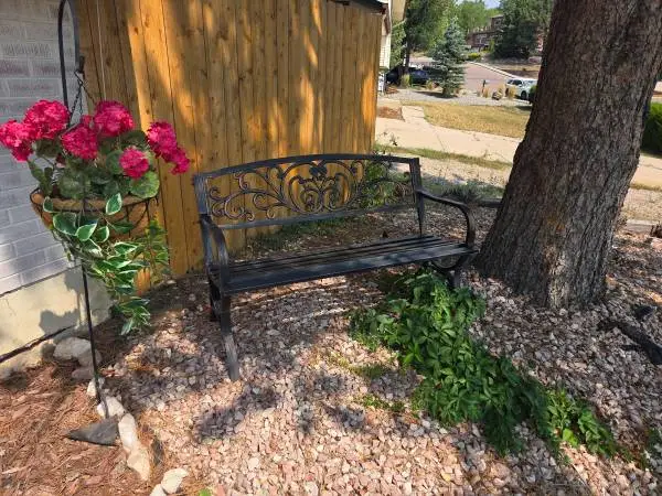 Outdoor Park Bench