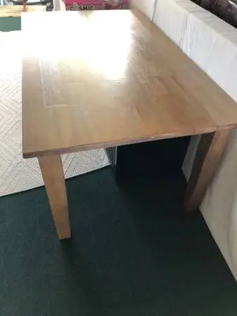 farmhouse dining table, Crate and Barrel