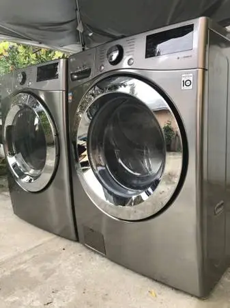 LG Extra Large Capacity Washer and Electric Dryer