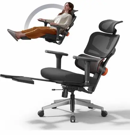 Newtral Mesh Ergonomic Office Chair, Auto-Following Adaptive Lumbar Support, 4D