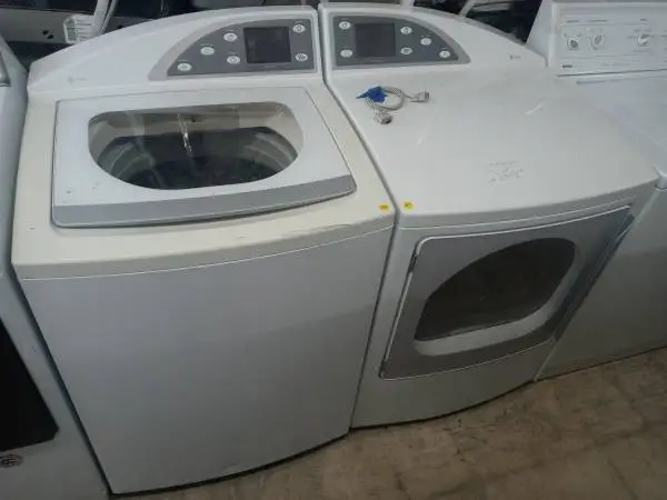 ★GE Profile Harmony top load washer and dryer set