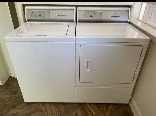Speed queen commercial washer and dryer