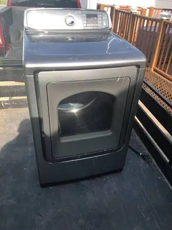 Samsung electric top load dryer