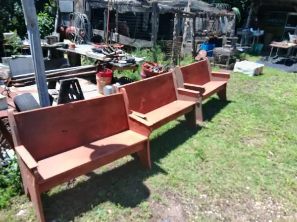 3-2 person seating Church Pews Wood