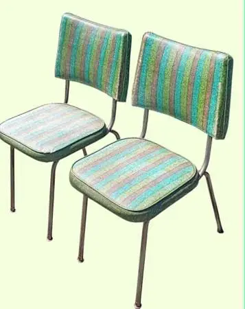 vintage Mid Century Modern (MCM) dinette chair from the 1950s or 1960s
