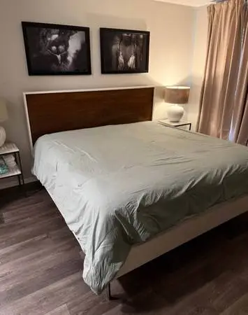 Mid Century Modern Platform KING Bed!!!