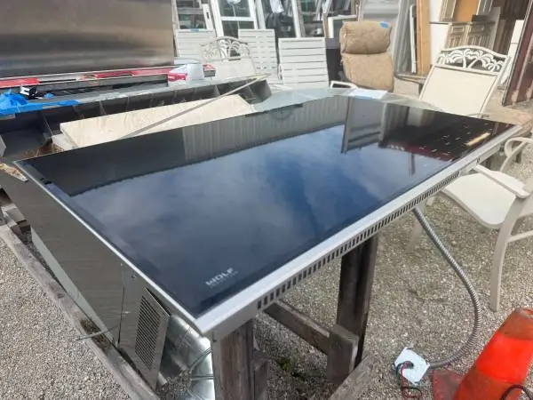 36W Black Wolf Induction Cooktop Built In Model # CI365T/S Used