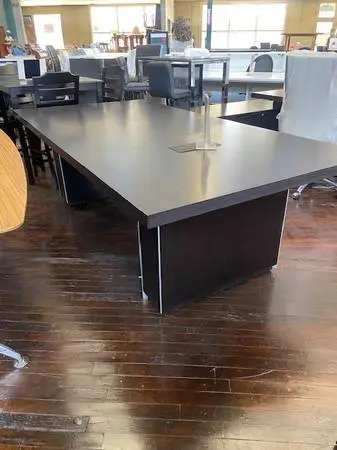CONFERENCE TABLE 4X8 ESPRESSO RECTANGULAR