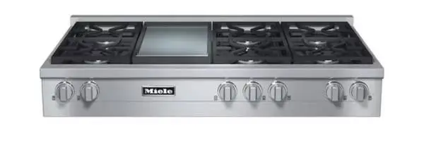 *Open Box* Miele 48” Gas Rangetop – 6 Burners/Griddle