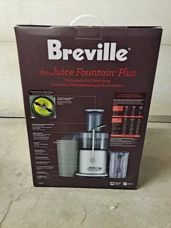Breville juice machine