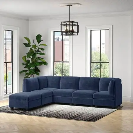 Roeder 6 piece sectional couch