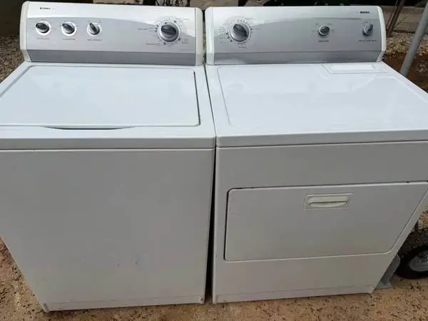 KENMORE DIRECT DRIVE WASHER AND DRYER