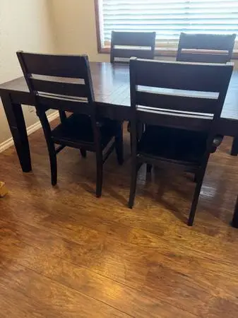 World Market Dining table with chairs