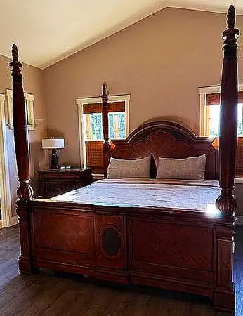 Gorgeous Mahogany Bedroom set  featured at Estate sale on 5/8-10