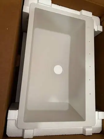 Elkay Quartz Classic 33 x 20-7/8 x 9-7/16 Drop-in Sink, White