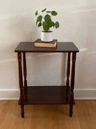 Vintage 2-Tier Side Table