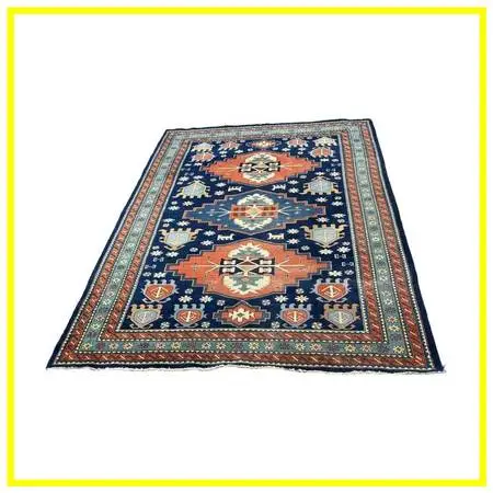 6ft 6in × 9ft 1 In Persain Hand-knotted Wool Tribal Area Rug