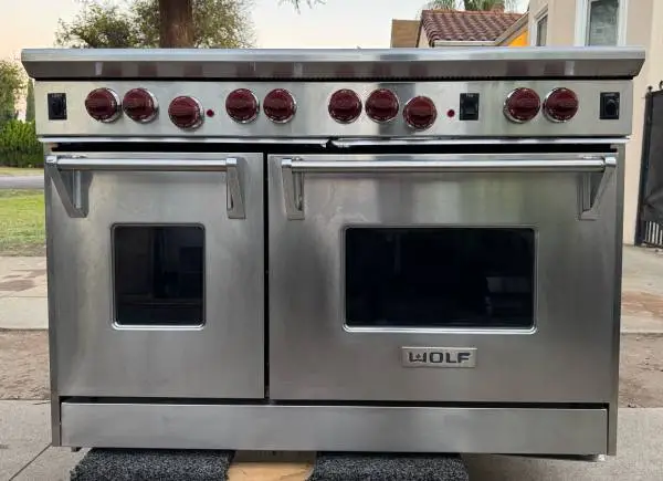 Wolf 48” gas range