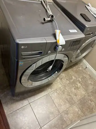 LG front loaded washer will deliver and install