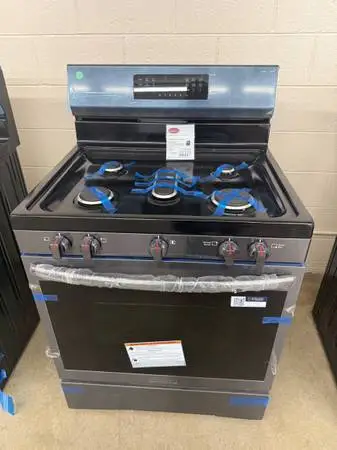 GSGV- NEW S&D FRIGIDAIRE GALLERY RANGE W/1 YEAR WARRANTY