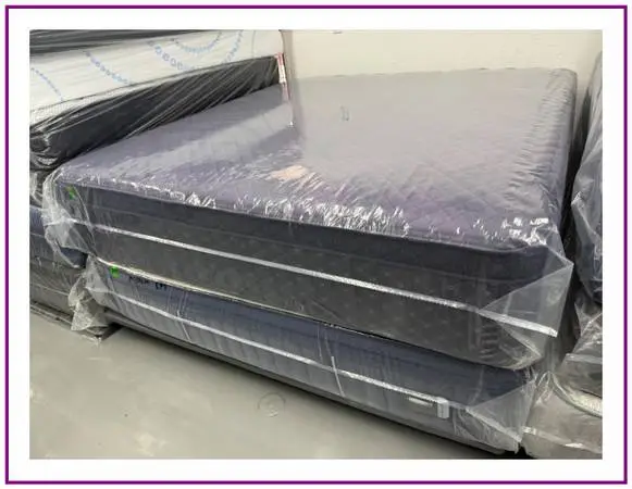 KING SIZE PURPLE REJUVENATE ROYALE MONARCH MATTRESS & BOX SPRINGS BED