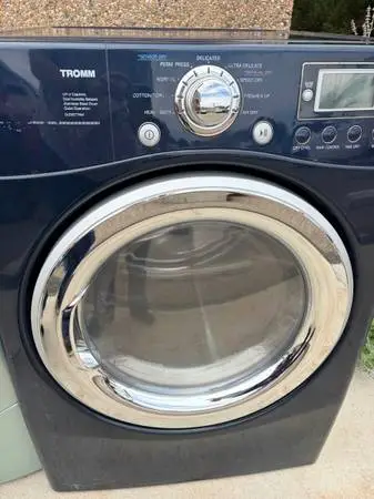 Steam Violet LG Front Load Stack Dryer