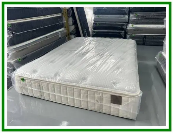 Queen Size King Koil Natural Collection Orchid Mattress & Box Bed