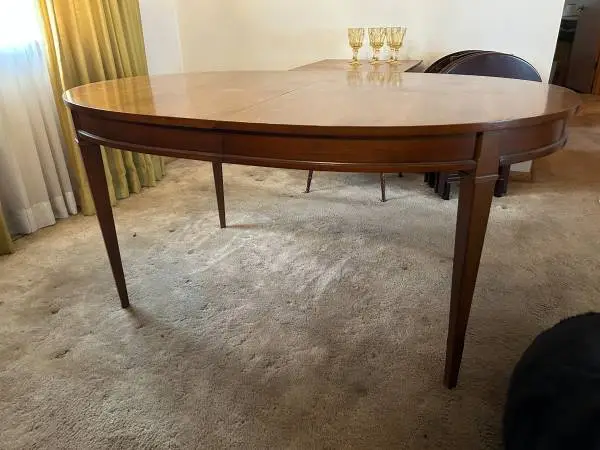 Vintage 1960s Sears Sorrento Dining Room Table and Chairs