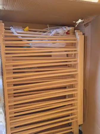 Baby crib wood new in a box