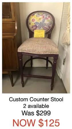 Custom Counter Height Barstools and other fun items on SALE!!!!