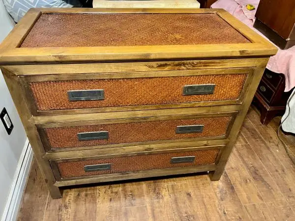 Classy Rattan Dresser