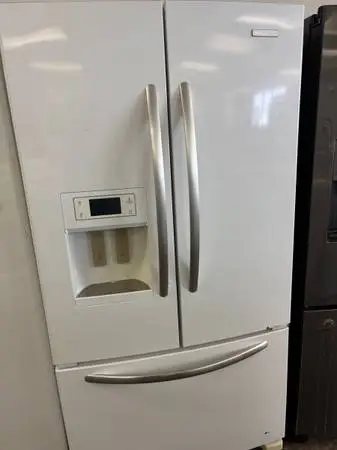 Kitchen Aid White 27 CuFt French Door Refrig