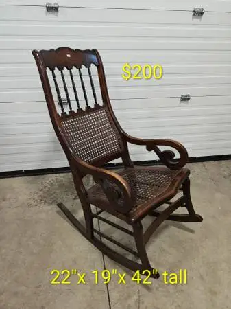 Beautiful Vintage Rocking Chair