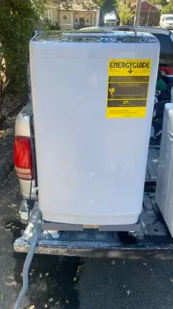 Portable electric washing machine