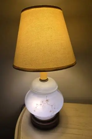 Small Accent Jar Lamp
