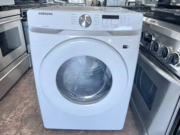 Samsung  DVE45T6000W  Front Load Electric Dryer 7.5 Cu.  new Open Box